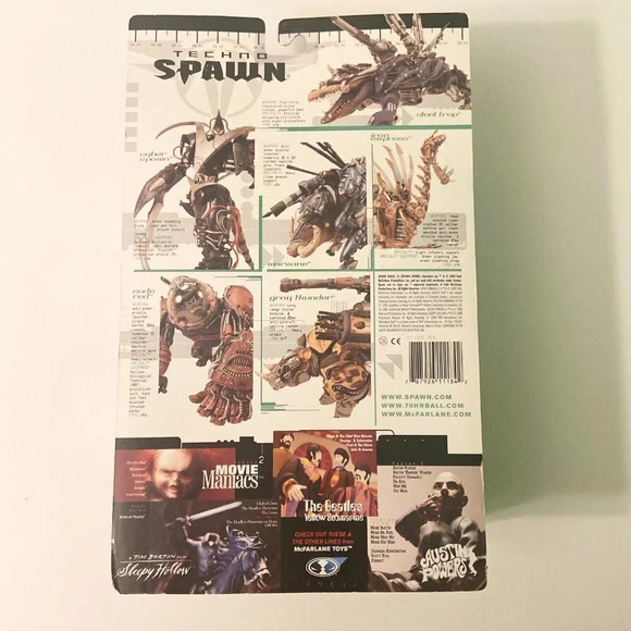 Vintage  1999 Techno Spawn Code Red Series 15 McFarlane Action Figure Gorilla - Picture 10 of 16